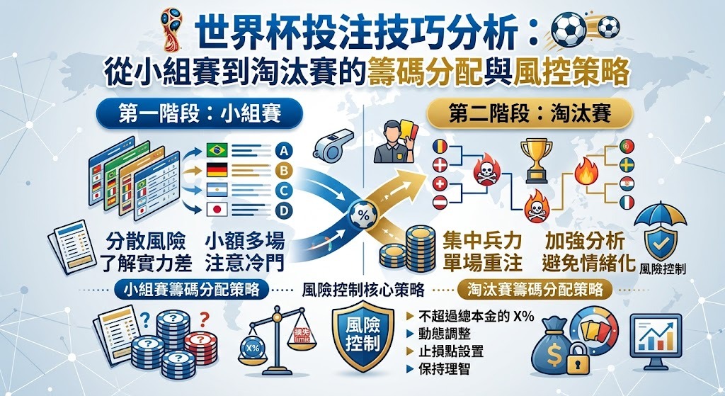 從小組賽到淘汰賽的籌碼分配與風控策略